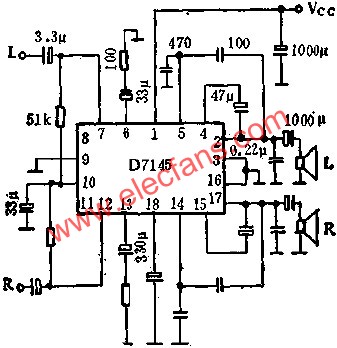 D7145˫ͨƵʷŴ·Ӧ  www.elecfans.com