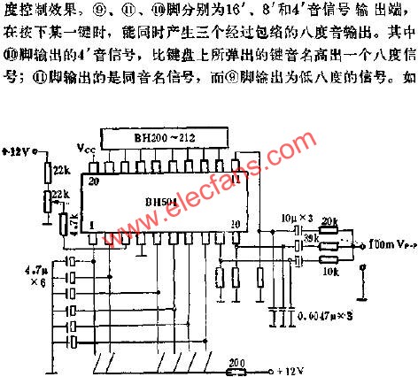 BH501ٰŵ·Ӧõ·ͼ  www.elecfans.com