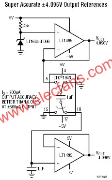 LT1634Ӧõ·ͼ  www.elecfans.com