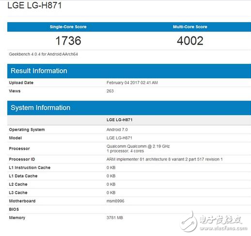 LG G6 ܷع⣺820+4GBڴ+Android 7.0