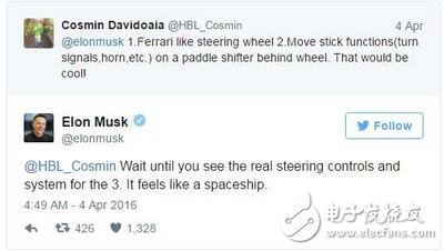 壬˹CEO ¡˹ͨTwitter ϵʹModel 3 ߵû롣ǿƣκη˵Model 3 ȵǰModel S 콢͸Ƚ˹ȥʾModel 3 ԭͳȱʧǱ̣´Ҷ³ø쿪Ƿ̧ͷʾHUD豸ʾ١̵Ϣ