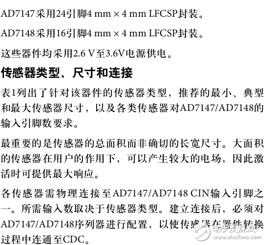 AD7147AD7148 CapTouchϵݴӦ