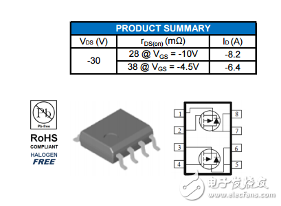 MI4813˫p30 VDMOSFET