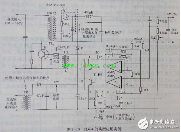 12V 10AصԴTL494·ͼֽ