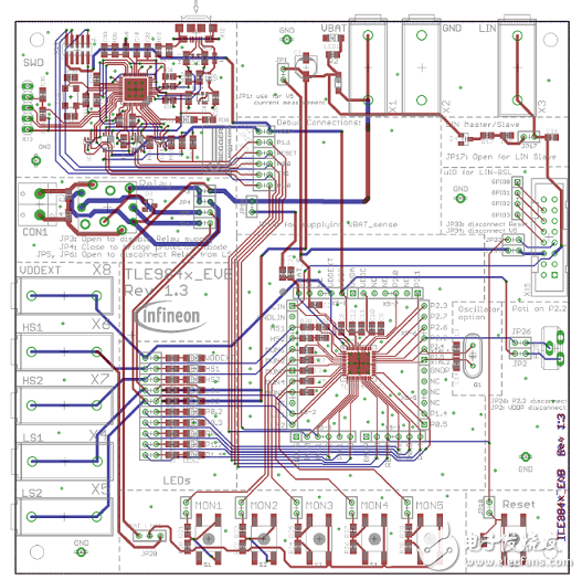 TLE9842-2QXҪ_PCBͼ